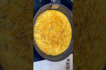 That Frittata Flip Though #satisfying #cooking