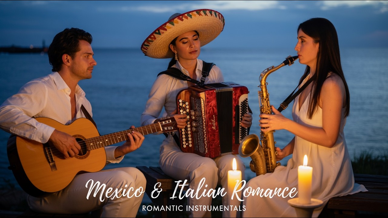 Mexico & Italian Romance | Saxophone, Guitar & Accordion | Instrumental Playlist Mexico & Italian Romance | Saxophone, Guitar & Accordion | Instrumental Playlist