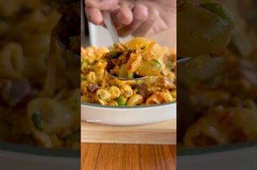 Street Style Egg Macaroni 😋🔥 #shorts