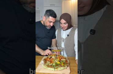 Brokoli’den Pizza Hamuru Yaptım #brokoli #pizza