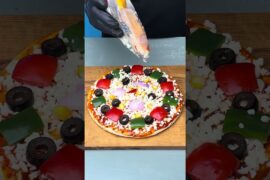 Pizza ASMR Cooking || #shorts #food #asmr #cooking #recipe