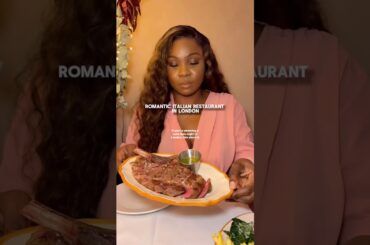 Romantic Date Night Restaurant in London | Italian Food