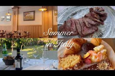 summer in italy travel vlog pt.3 ~ eating in Tuscany & fields of sunflowers