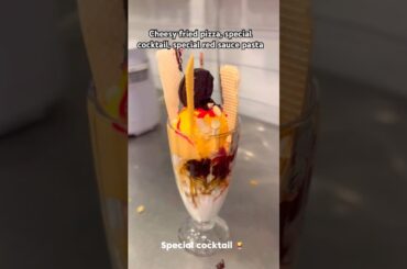 Ultimate Italian Feast 🍕🍝 Best Pizza, Pasta & Cocktail Recipe! #food #subscribe