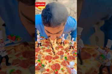 Big Pizza! 🤯🍕 #youtubeshorts #trending #viral #aivideo