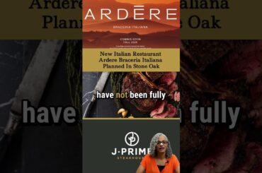 New Italian Restaurant  Ardere Braceria Italiana  Planned In Stone Oak