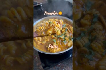 Pumpkin Pasta🍝 | Spicy & Delicious 😋Cheese Pumpkin🎃 🍝 #pastarecipe #ytshorts #recipeshorts