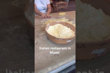 Italian restaurant in Miami Beach is one of the best place #miami #in #winter #eatingasmr #saltgras￼