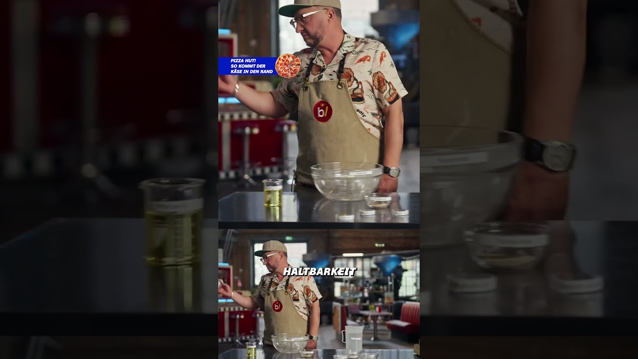 Pizza Hut: So kommt der Käse in den Rand Pizza Hut: So kommt der Käse in den Rand