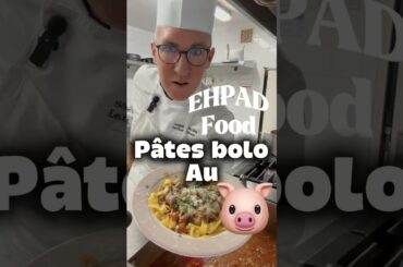 🫵🏻Pâte bolognaise au porc 🐷 #ehpad #pâtes #bolognaise #cuisine