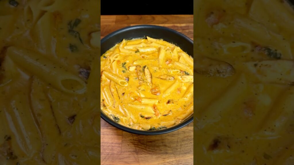 Chicken Pasta Recipe!  Quick and Easy #shorts