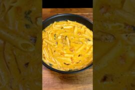 Chicken Pasta Recipe!  Quick and Easy #shorts