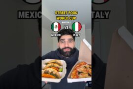Mexico vs Italy - Street Food World Cup