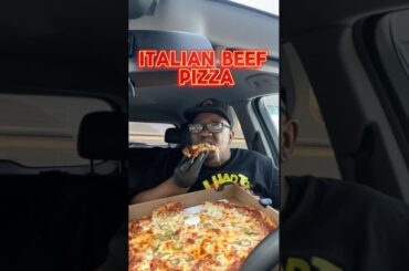 This Italian Beef Pizza Is Different 😮‍💨🍕 #shorts