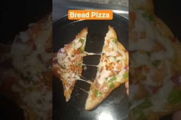 Easy Bread Pizza 🍕 | Instant Tawa Pizza Recipe | Quick Evening Snack