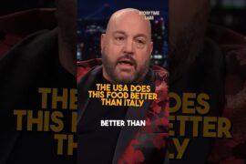 According to Kevin James, this is the only food that Italians don't make better than the US