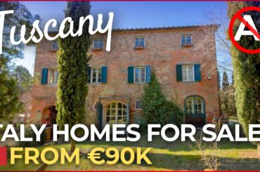 Can You Guess the Price? 17th Century Villa on 31 Acres in Tuscany Italy