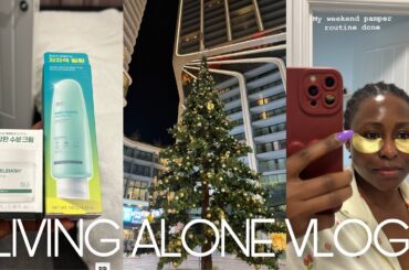 LIVING ALONE CHRISTMAS VLOG: I cooked a lot and shopped a lot too. I clubbed in 🇬🇧