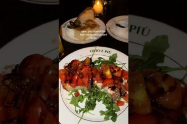 finally found the best Italian food in the city 🍝❤️ @Olio e Più | Italian Trattoria