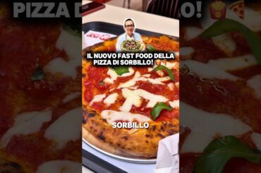 #shorts IL NUOVO FAST PIZZA DI SORBILLO #food #foodie #foodlover #pizza #fastfood #streetfood #milan