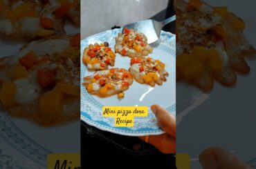 leftover dosa batter recipe|mini pizza recipe#shorts#food#recipe