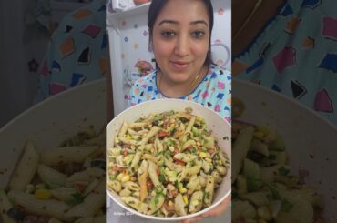 Bahot Din Baad Aaj Sab Ghar Aa Rahe Hai 😊 ( Italian Pasta Salad Recipe ) #shorts #viralshort #recipe