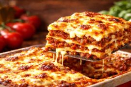 Authentic Italian Lasagna Recipe | Homemade Bolognese & Béchamel in 35 Min