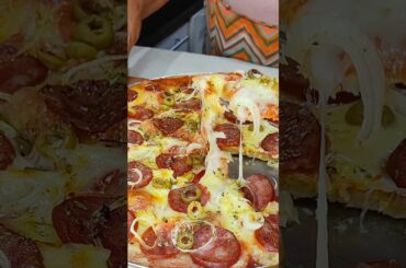 PIZZA DE LIQUIDIFICADOR,FÁCIL, DELICIOSA E MUITO RÁPIDA DE FAZER 🍕#receitas #pizza #lanche