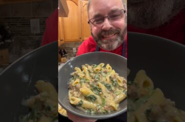 Italian Sausage Pasta #comfortfood #italianfood #recipe #dinner #homemade