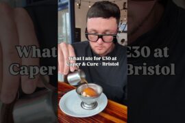 WHAT I ATE FOR £30 AT CAPER & CURE - BRISTOL #food #restaurant #bristol