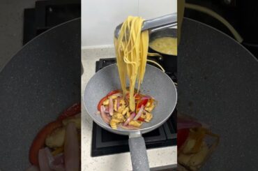 Tallarin saltado con Spaguetti Beltrán 💚  #shortvideo #recipes #spaghetti #cocina #comida