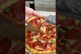 Cottage cheese pizza