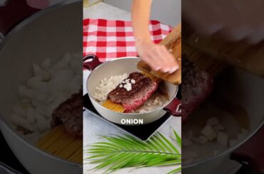 Lazy Beef Pasta in 10 Minutes! 🍝🥩 #ASMR