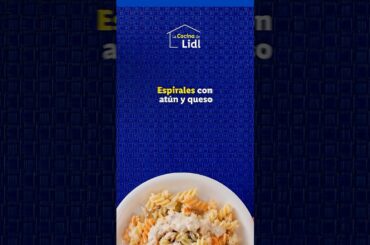 Receta de espirales de atún y queso  🍝🧀