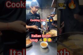 italian broth soup 🧑‍🍳🍲😋 #shorts  #soup  #italian  #cooking  #foid #video