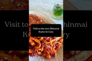 Shinmai Kumo in Cary for Italian-Japanese cuisine!
