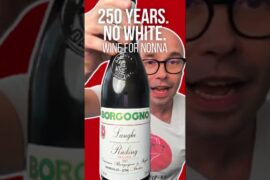 Riesling in a Nebbiolo Region? After 250 Years, He Made This for Nonna #winetasting