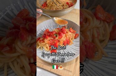 Classic Spaghetti Pomodorini🍝🇮🇹 #shorts #spagetti #italianfood #italian #pomodoro #classic #cooking