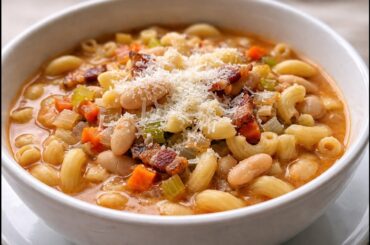 Authentic Pasta Fagioli Recipe: How to make Italian Pasta e Fagioli [One-Pot]
