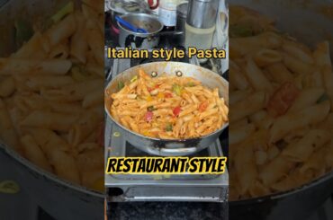 Aaj banaya Italian pasta 🍝 #minivlog #pasta #shorts #shortvideo