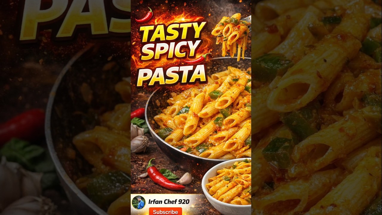 The Ultimate Street Style Spicy Masala Pasta Recipe #shorts The Ultimate Street Style Spicy Masala Pasta Recipe #shorts