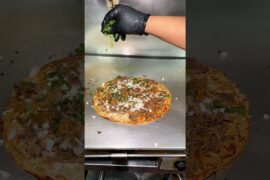 The VIRAL birria Pizza from Westchester Taco Grill #foodie #pizza #pizzalover