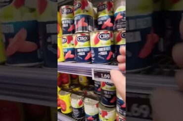 Tomato sauce in Italian supermarket #italy #supermarket #tomato #sauce#food