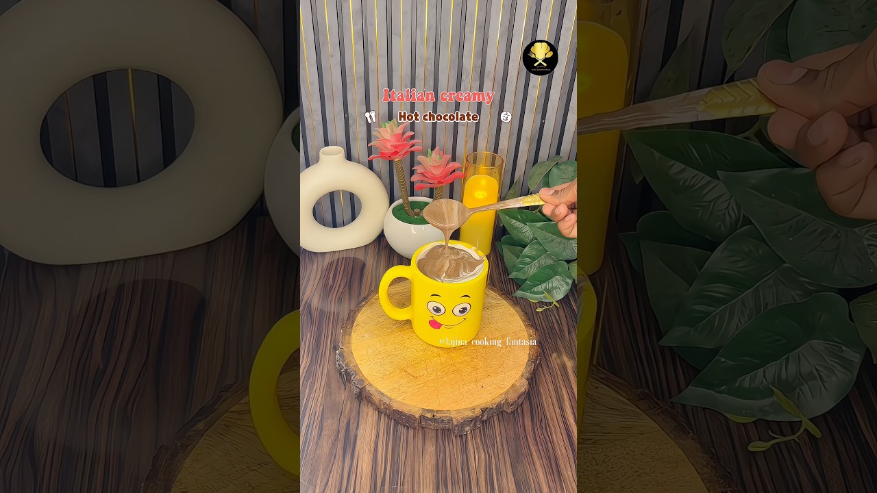 Italian Creamy Hot Chocolate ☕️😍#shorts #youtubeshorts #viral #trending #food #recipe Italian Creamy Hot Chocolate ☕️😍#shorts #youtubeshorts #viral #trending #food #recipe