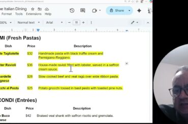 “AI Host for Fine Dining: Watch This Italian Restaurant Agent Handle Reservations”