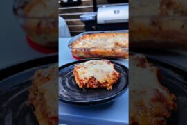 Easy Lasagna on the Z Grills using oven-ready noodles 🍝🔥