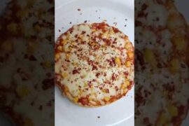 Cheez Corn 🌽Pizza At home🤤| Pizza Recipe🔥 #food#trending #recipe#shorts#share#cooking#like#subscribe