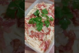 Carbonara / Simple Cooking / Homemade Carbonara #food  #shorts #shortsyoutube #shortsvideo #foodvlog