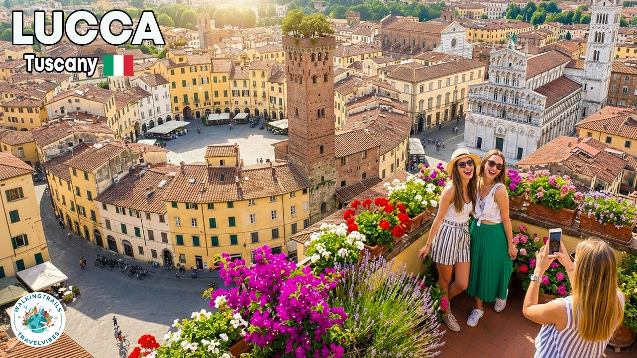 Lucca, Italy 🇮🇹 | Tuscany’s Medieval Charm in a Relaxing Walking Tour 4K Ultra HD Lucca, Italy 🇮🇹 | Tuscany’s Medieval Charm in a Relaxing Walking Tour 4K Ultra HD