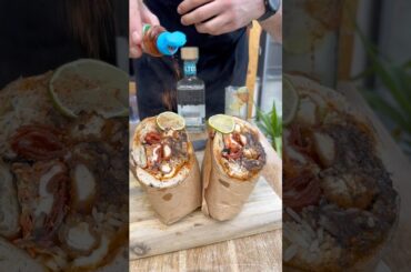 Now that’s what I call a Margarita Pizza (Used to Wrap up a Pepperoni Chicken Tender Burrito ofc)